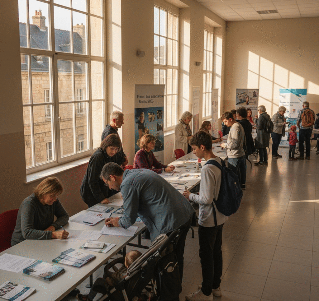 Rentrée associative à Nantes 2025 : où t’informer et t’inscrire, quartier par quartier