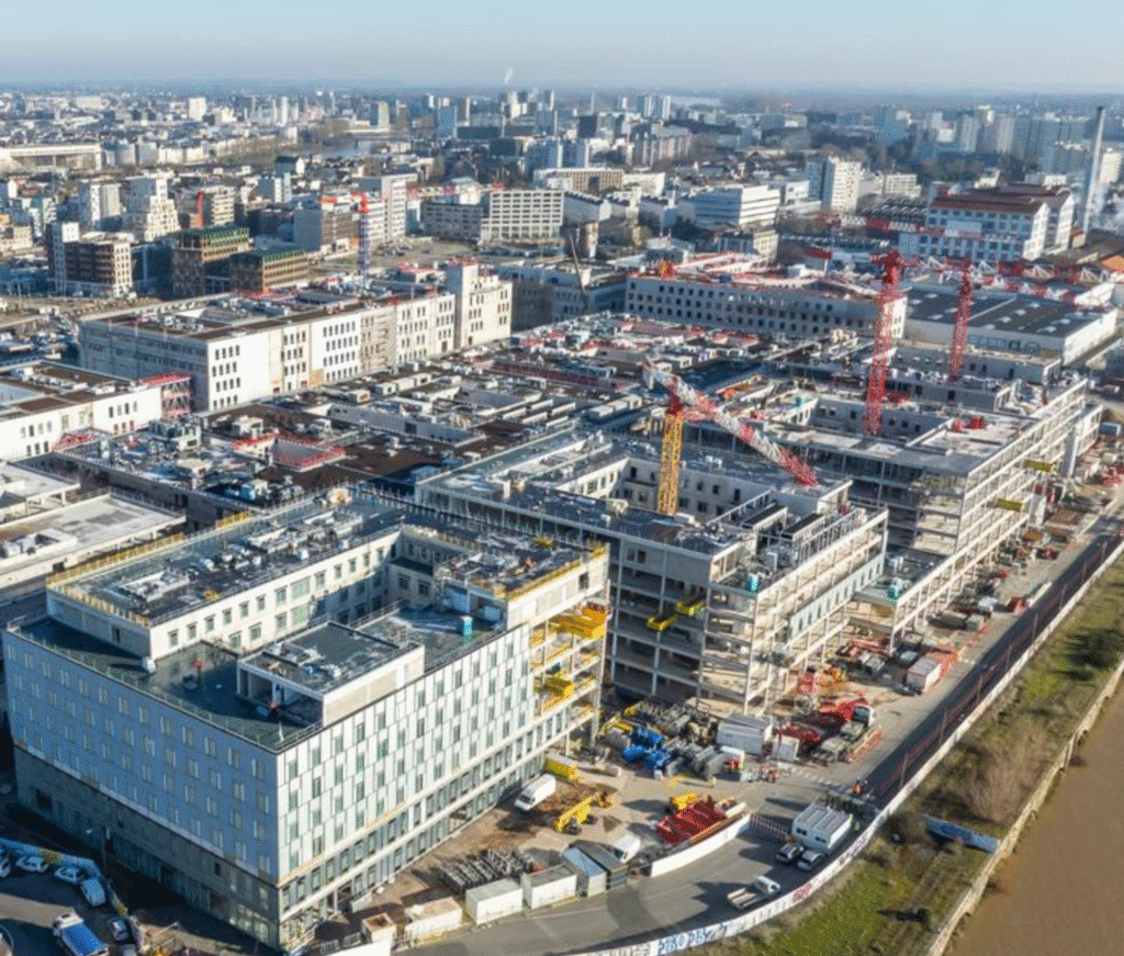CHU de Nantes : les nouvelles étapes du chantier sur l’île prévues en 2025
