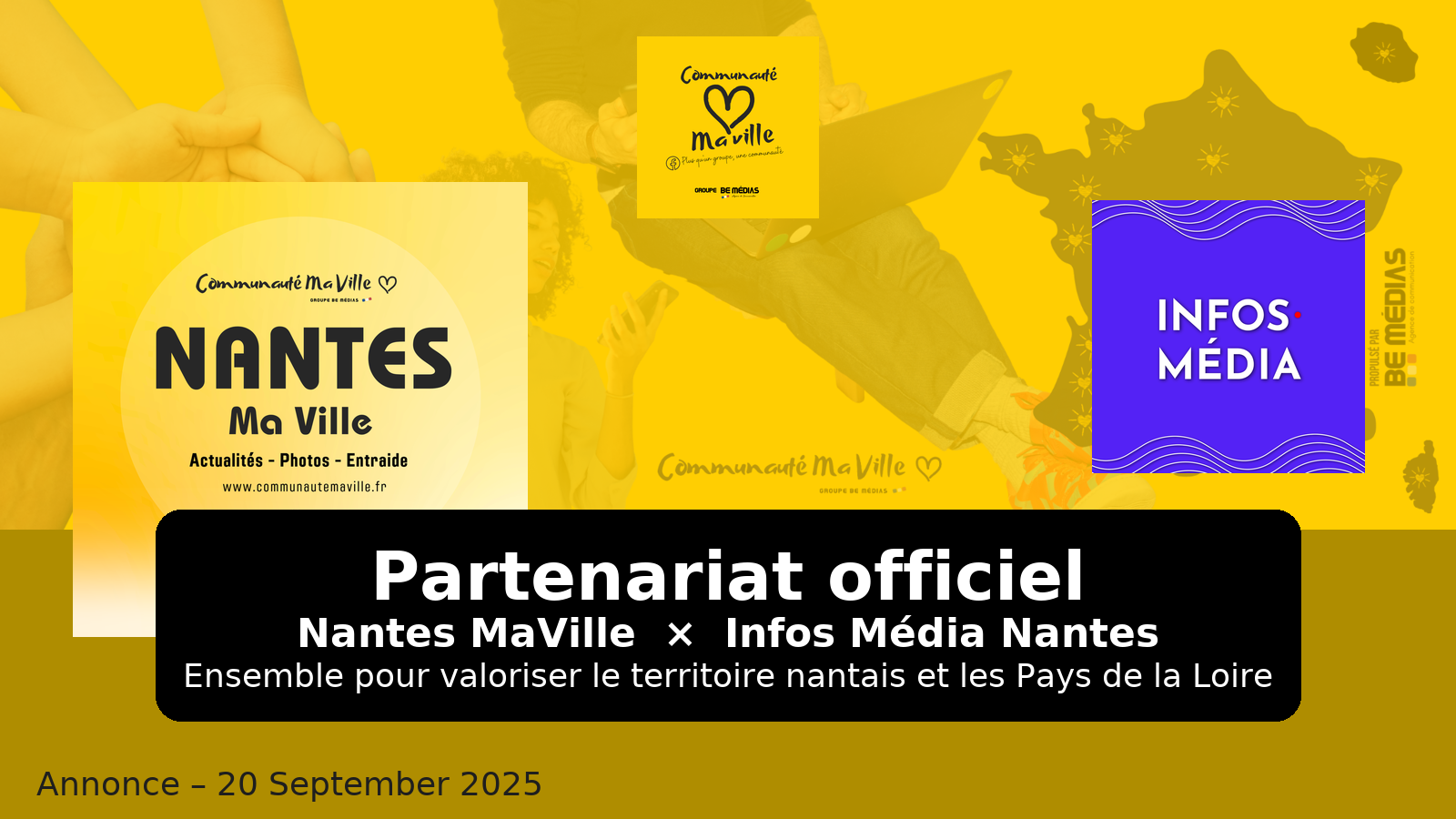 partenariat-nantes-maville-infos-media Infos Média Nantes et MaVille Nantes s’allient pour valoriser le territoire