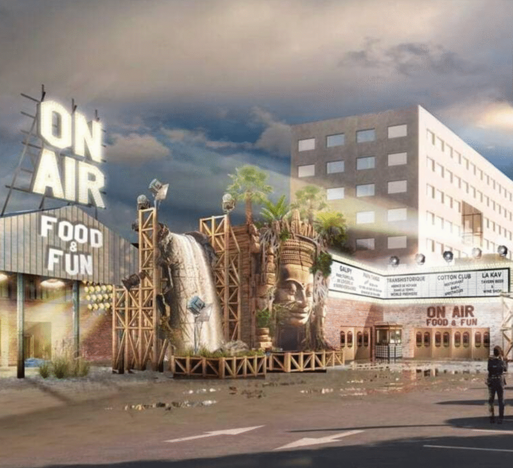 Les premières images du parc de loisirs futuriste « On Air » à Saint-Sébastien-sur-Loire
