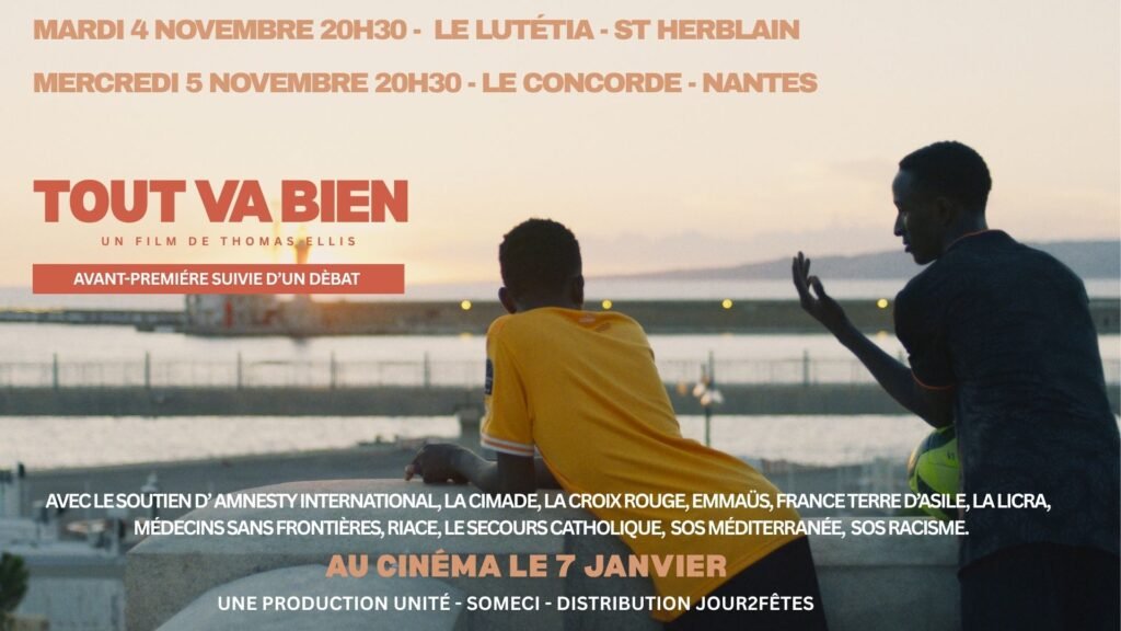 « Tout va bien » : un documentaire bouleversant sur le parcours de jeunes migrants, en avant-première à Nantes