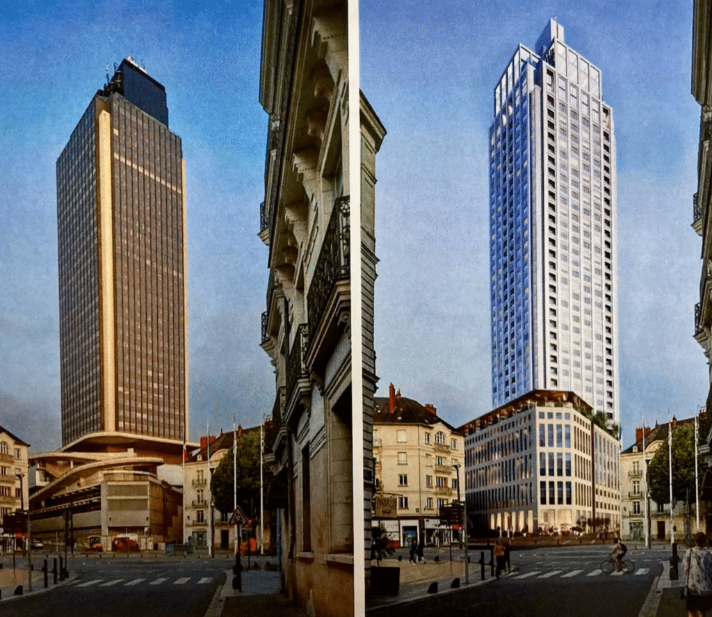 Nantes : la tour Bretagne entame sa transformation, livraison prévue en 2029