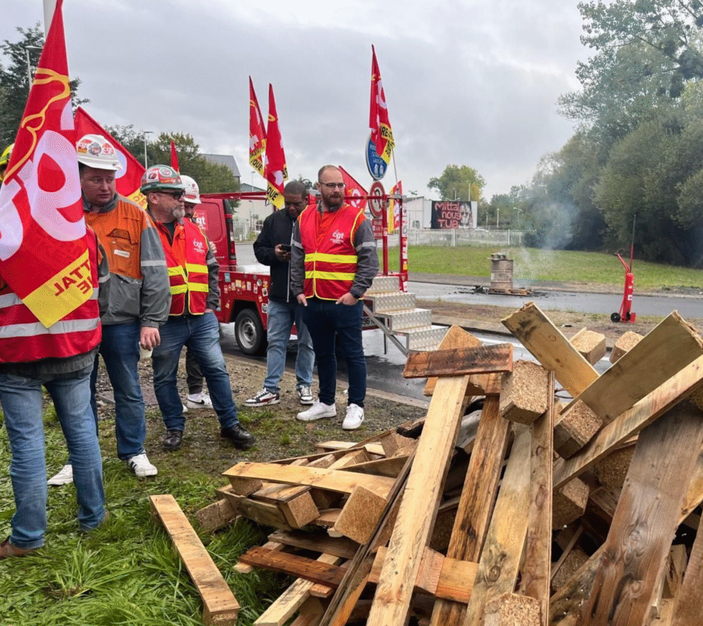 Basse-Indre : les salariés d’ArcelorMittal se mobilisent pour sauver le site industriel ligérien