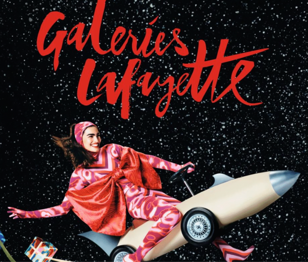Les Galeries Lafayette Nantes lancent la saison de Noël avec Denitsa Ikonomova et Christian Millette