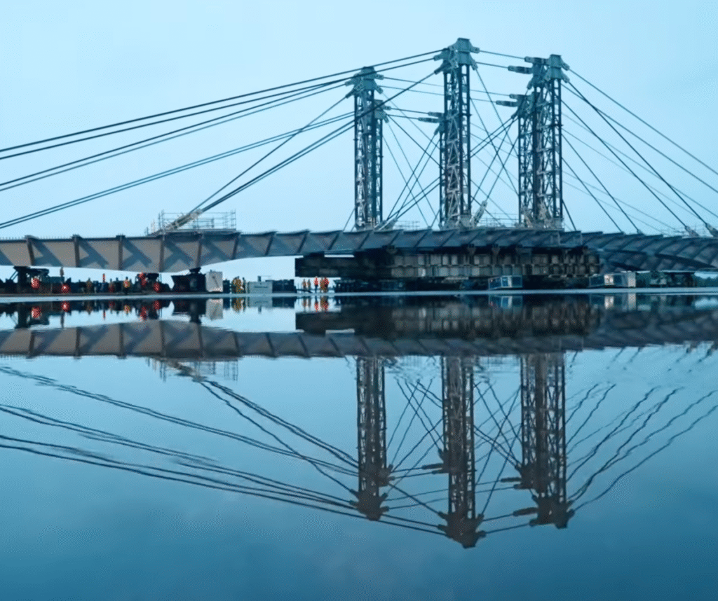 Pont Anne-de-Bretagne : tout savoir sur la pose du tablier et l’impact de circulation