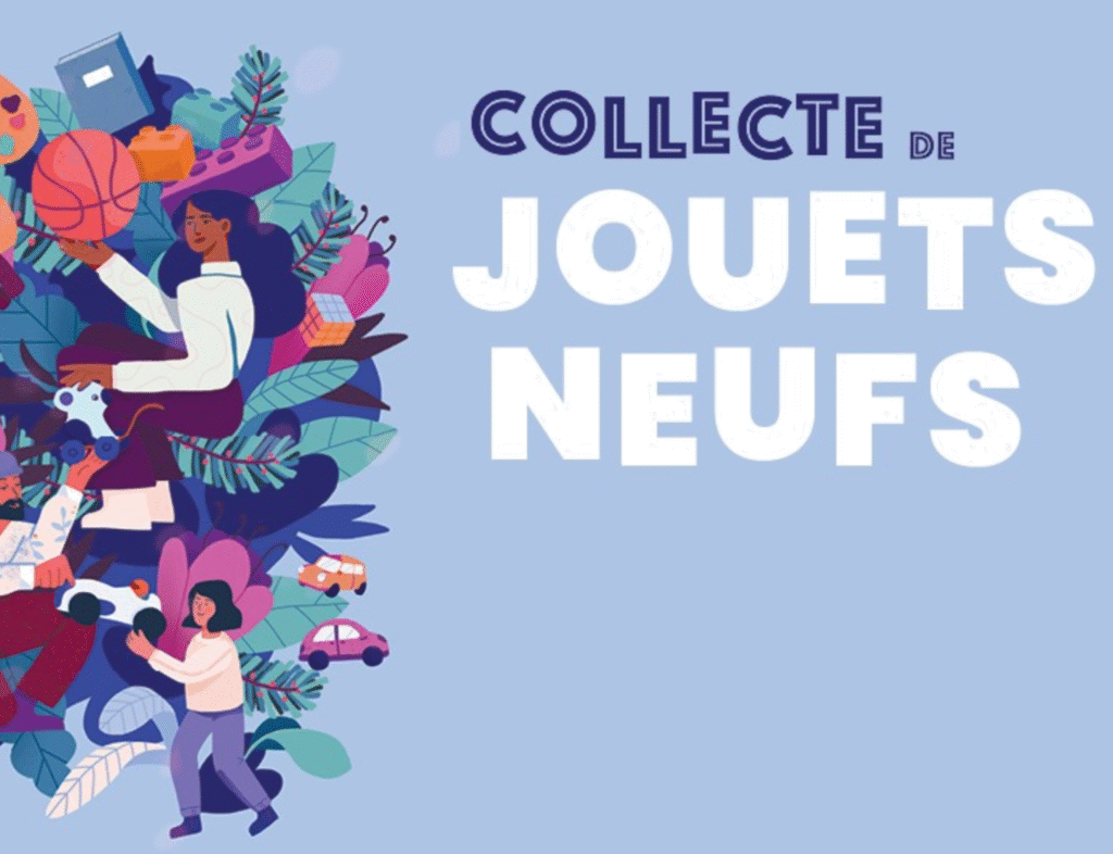 Noël solidaire : une grande collecte de jouets neufs pour les enfants du 1ᵉʳ au 19 décembre