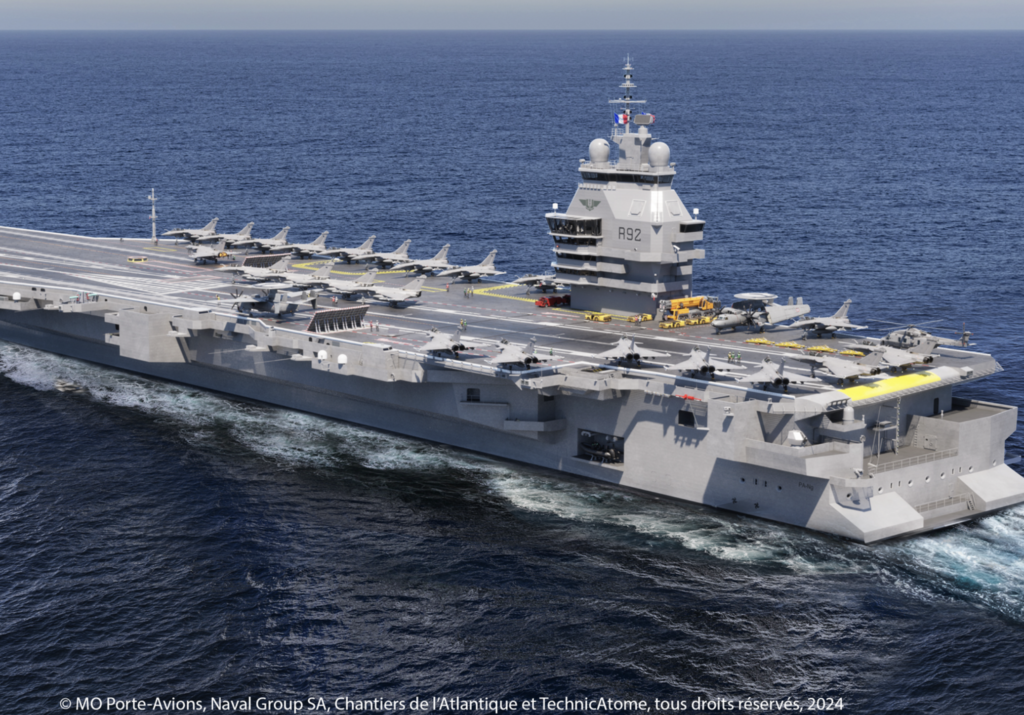 À Saint-Nazaire, le futur porte-avions français garantit des années de travail aux Chantiers de l’Atlantique