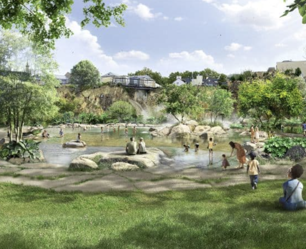 Nantes : un nouveau spot de baignade ouvre au Jardin extraordinaire dès le printemps