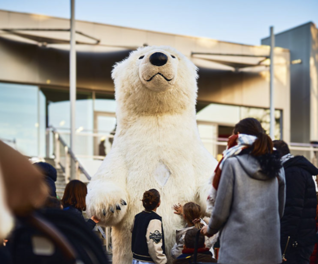 Un ours polaire XXL déambulera dans les rues de Nantes le 20 décembre