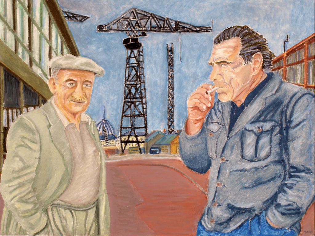 Exposition à Nantes : Trax met à l’honneur les grues portuaires et les ouvriers de la Loire