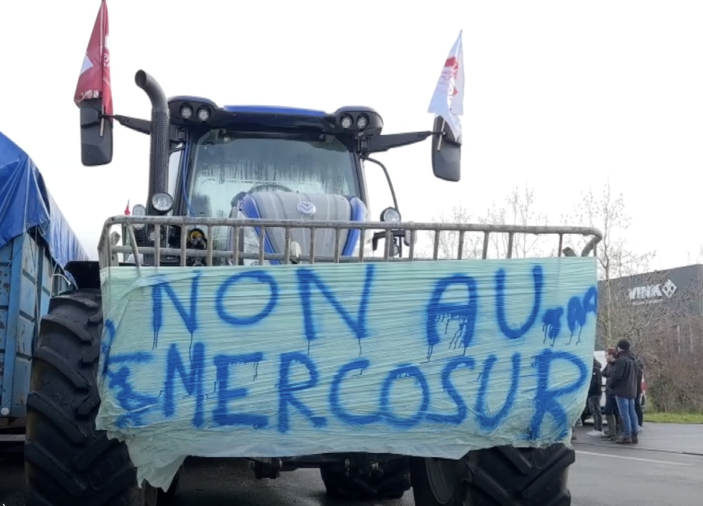 Colère agricole : des contrôles de camions menés à Carquefou contre les importations hors UE