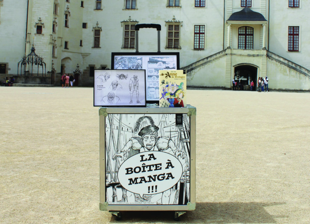 La Boîte à manga « Anne de Bretagne » : un outil ludique pour découvrir le château des ducs