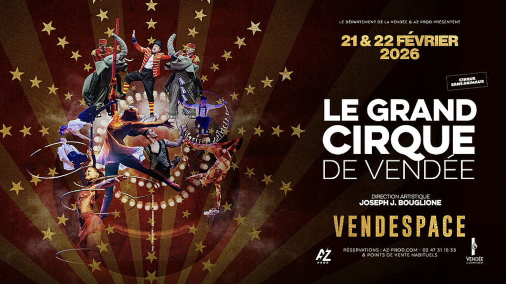Le Grand Cirque de Vendée de retour à Mouilleron-le-Captif avec trois représentations
