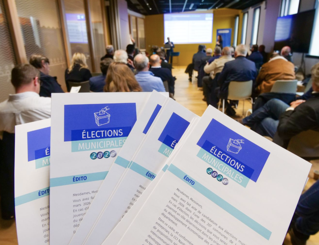 Municipales 2026 : la CCI Nantes St-Nazaire fait remonter les priorités des entreprises aux futurs élus