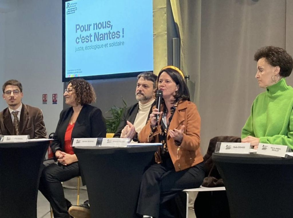 « Pour nous, c’est Nantes » : Johanna Rolland lance sa campagne et révèle ses 68 colistiers