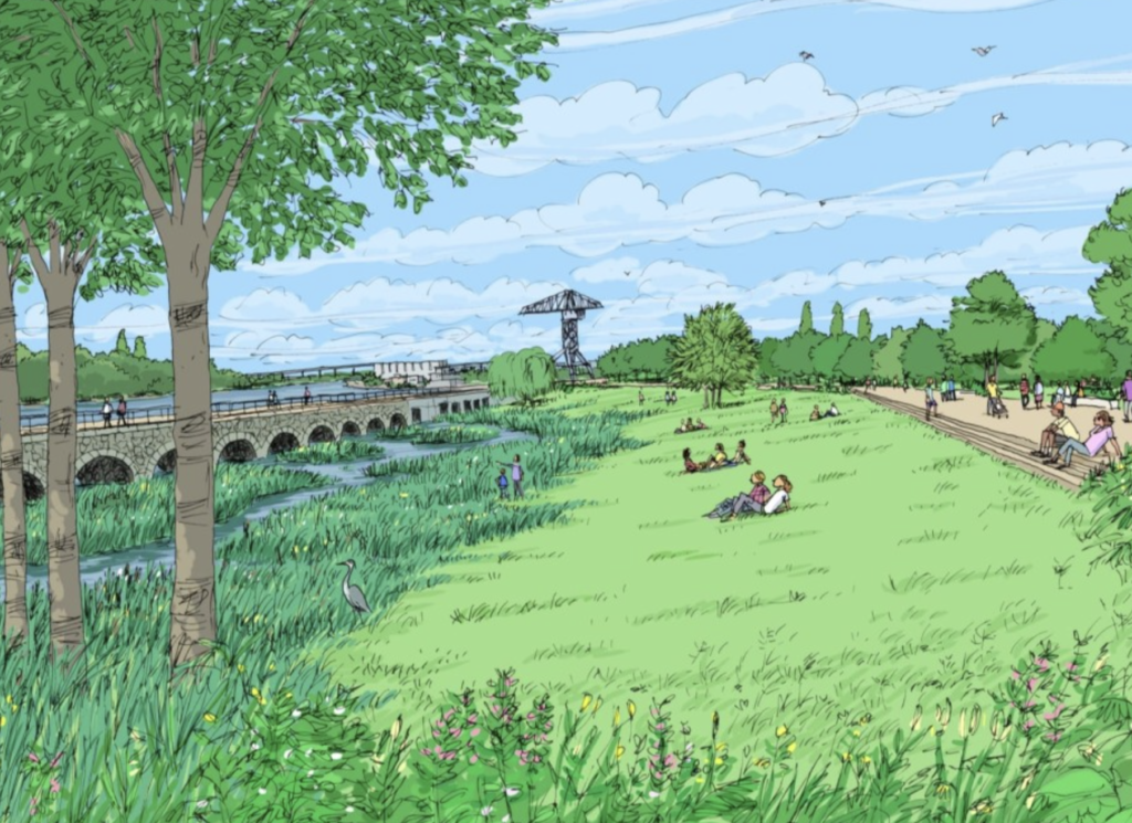 Nantes Sud : le parc de la Confluence, nouveau poumon vert entre Loire et Sèvre