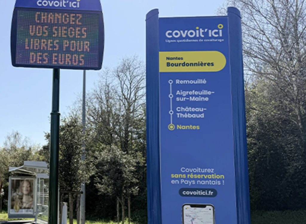 Covoiturage structuré à Nantes : deux lignes expérimentales lancées le 30 mars 2026
