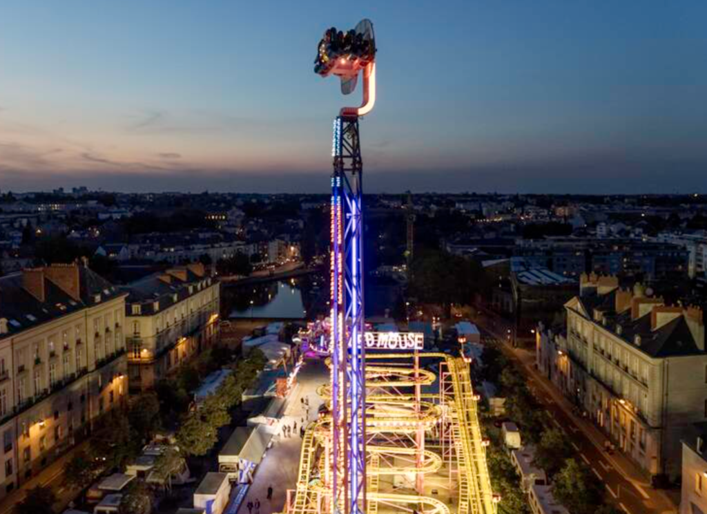 Fête foraine de Nantes 2026 : 4 nouvelles attractions inédites arrivent cours Saint-Pierre