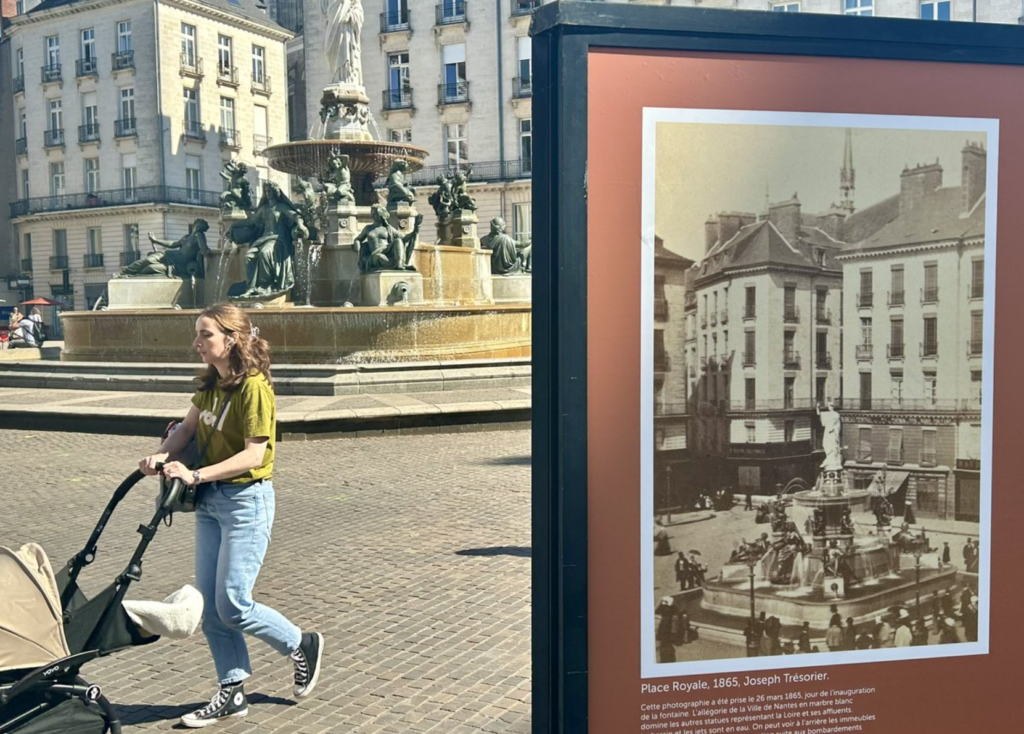 Nantes : une exposition photographique suspend le temps place Royale