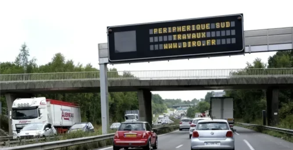 Périphérique nantais : les panneaux lumineux affichent désormais les temps de trajet