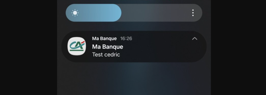 Crédit Agricole : une notification “Test Cédric” envoyée par erreur et une application perturbée