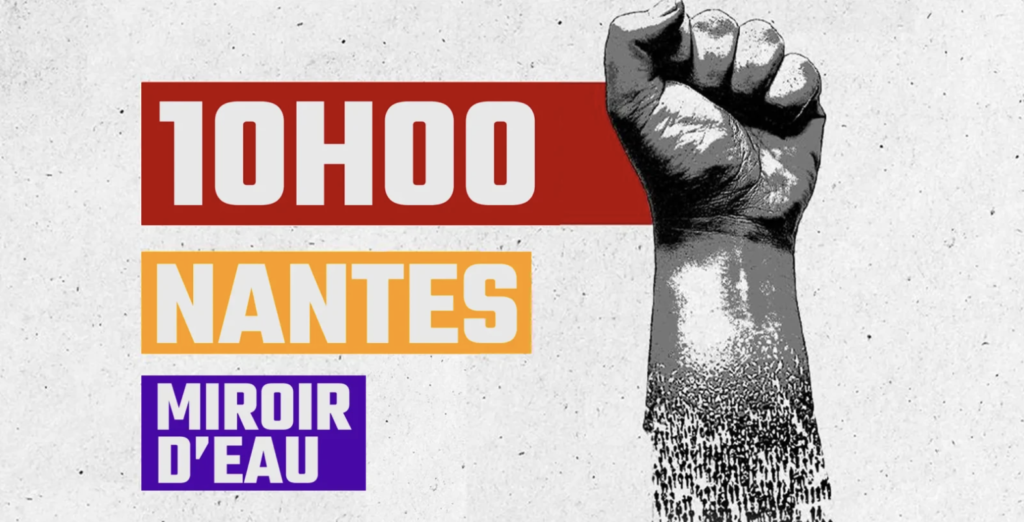 Rassemblement contre le racisme à Nantes : rendez-vous dimanche 21 juin au Miroir d’eau
