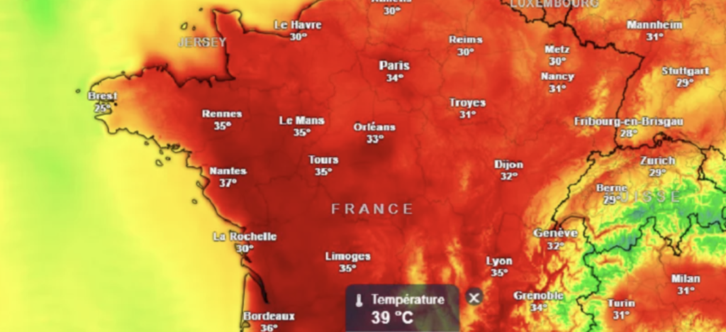 Nouvelle vague de chaleur en Loire-Atlantique : à quoi faut-il s’attendre cette semaine ?