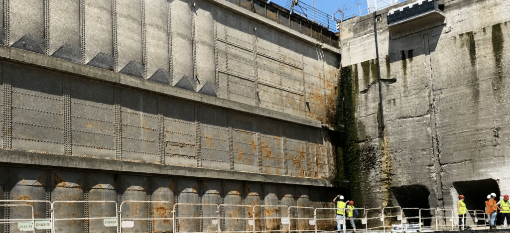 Saint-Nazaire : la porte historique de la forme Joubert sera remplacée d’ici 2029