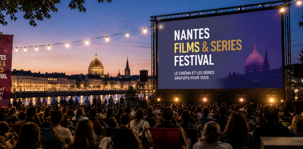 Un nouveau festival gratuit consacré aux films et aux séries arrive à Nantes