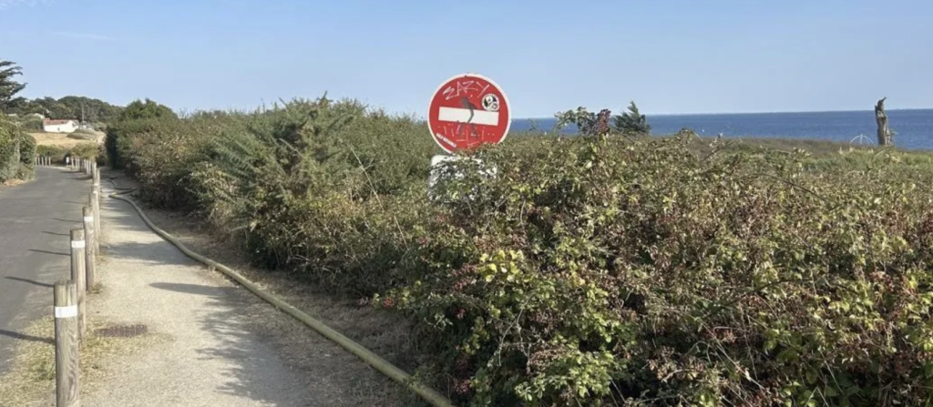 Incendie à Pornic : malgré l’interdiction, le secteur de Portmain reste fréquenté