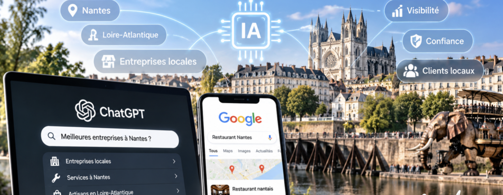 GEO à Nantes : comment rendre votre entreprise visible dans ChatGPT et Google