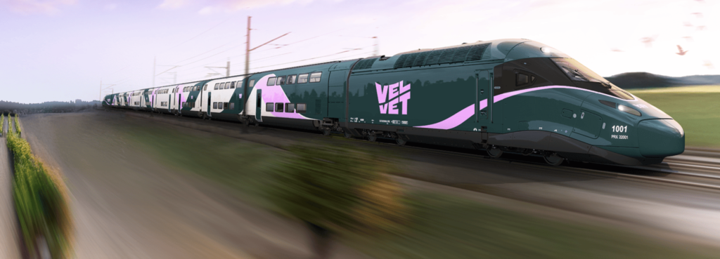 Paris-Nantes : Velvet franchit une étape clé pour concurrencer la SNCF dès 2028