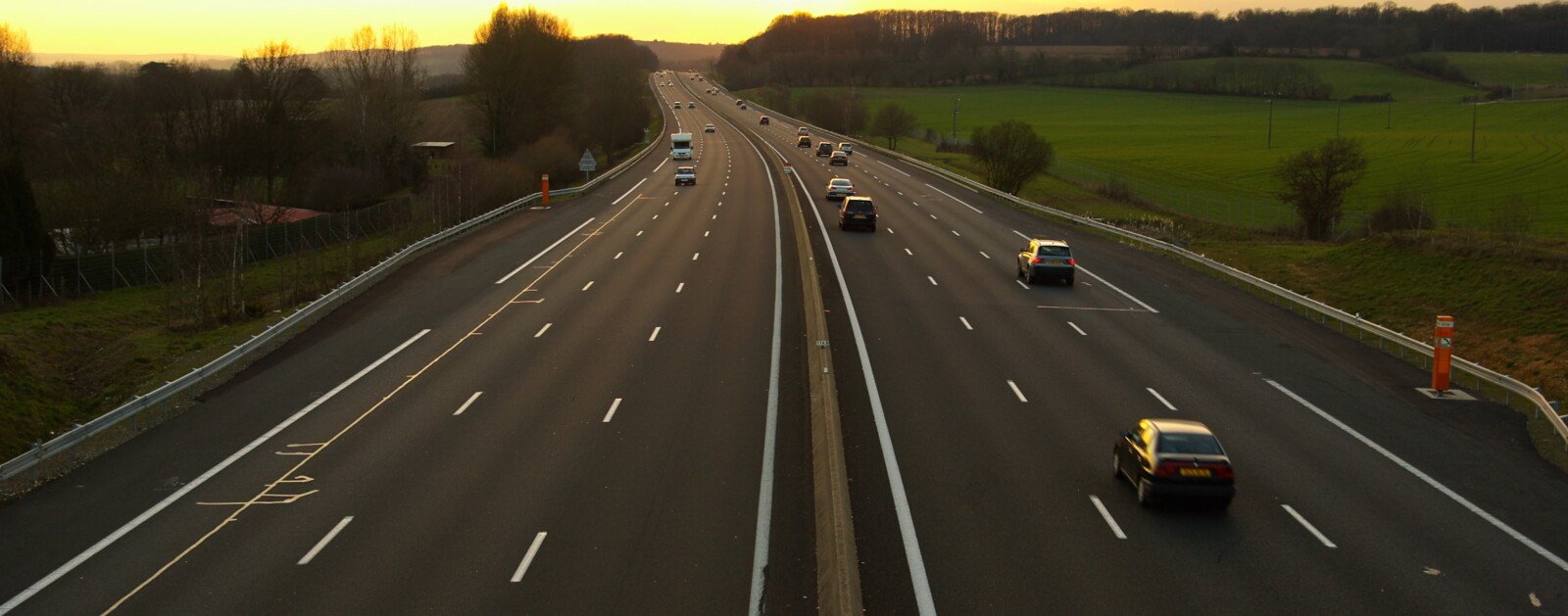 Autoroute A11 en France, image d’illustration