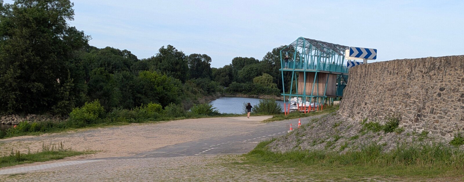 Port de la Pierre-Percée à La Chapelle-Basse-Mer, commune de Divatte-sur-Loire