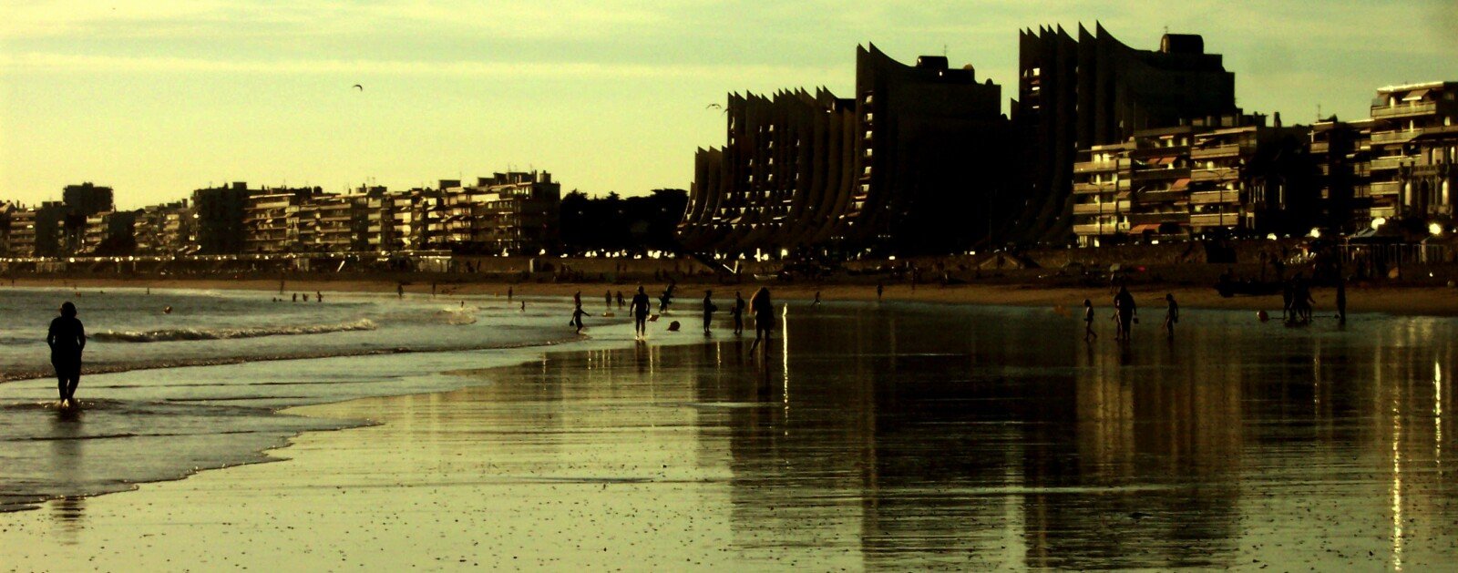 Plage et promenade de La Baule