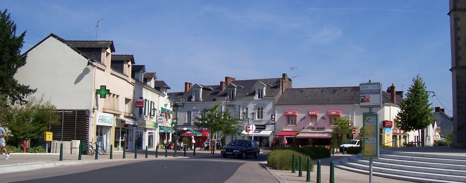 Centre de La Chapelle-sur-Erdre en Loire-Atlantique