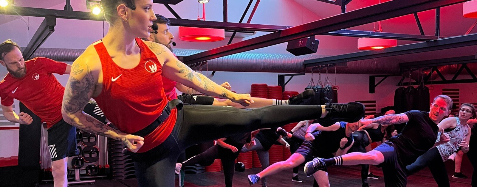 Cours collectif de fitness au WellNess Sport Club Nantes Cité des Congrès