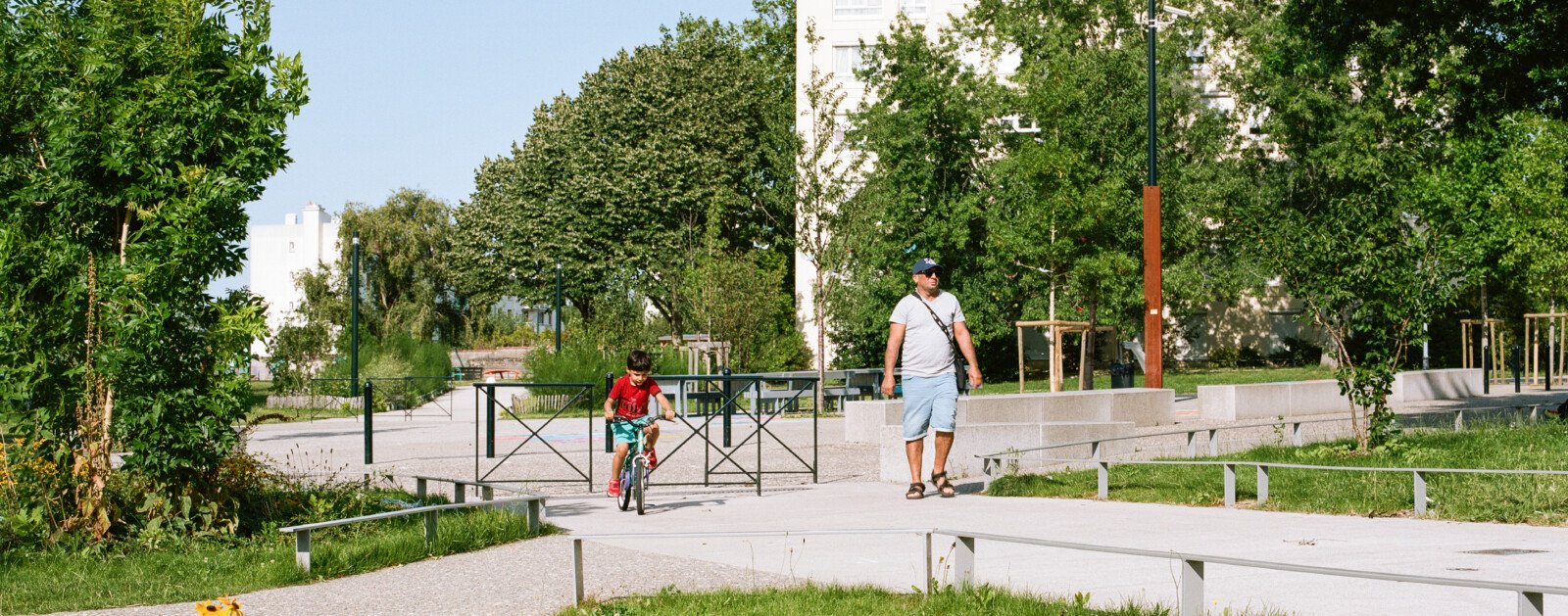 Vue du quartier du Clos-Toreau à Nantes