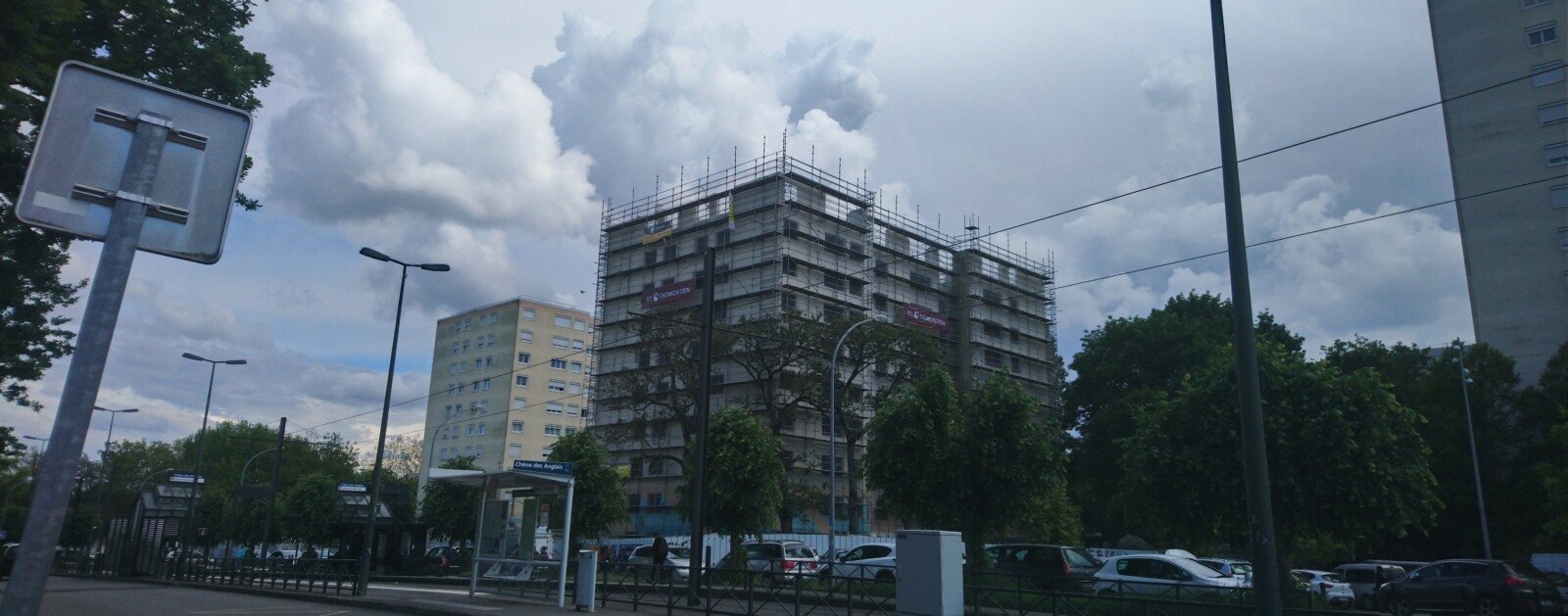 Secteur du Chêne-des-Anglais à Nantes Nord, à proximité de La Mano