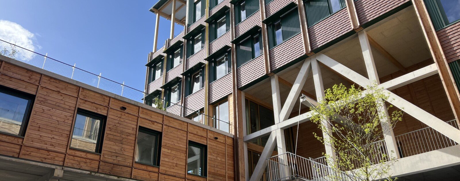 Bâtiment Gina dans le quartier de la santé à Nantes