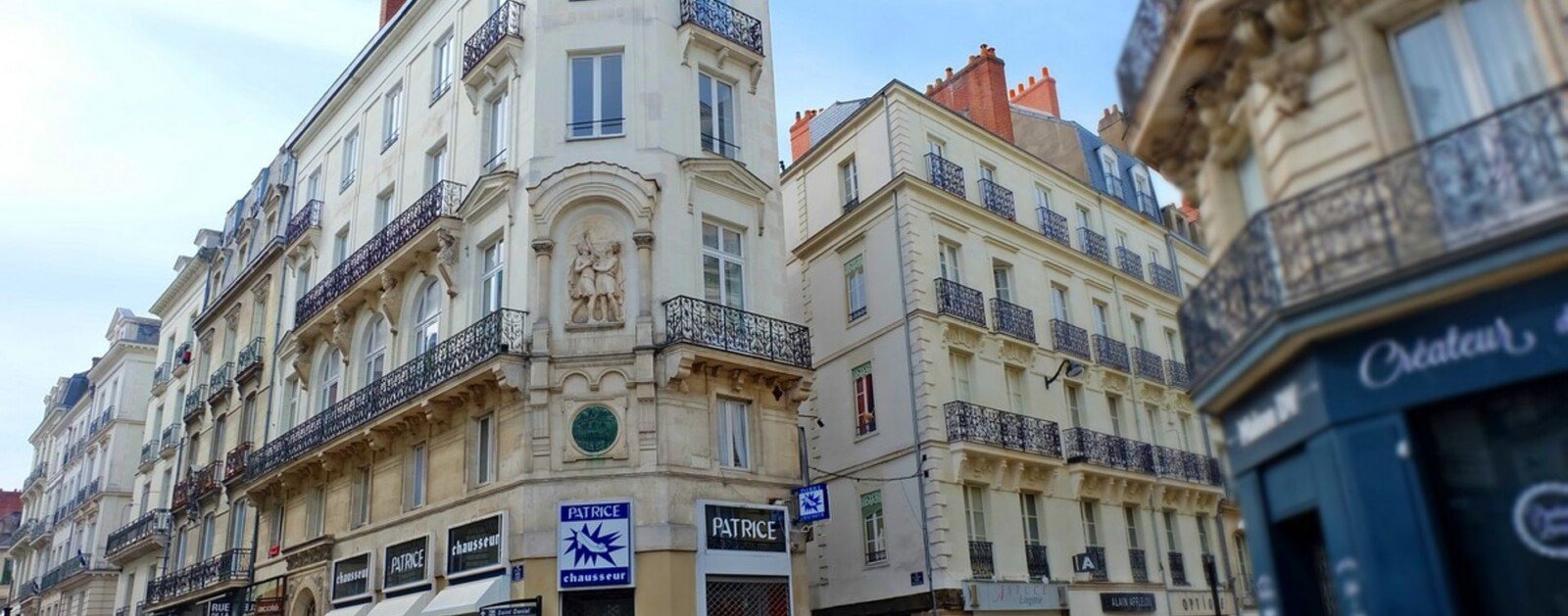 Boutique Patrice Chaussures dans le centre historique de Nantes
