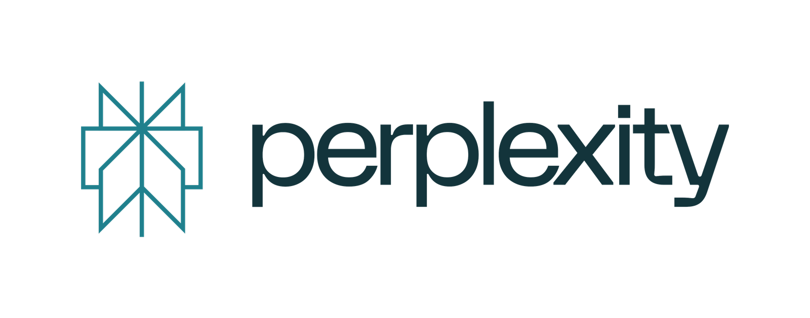 Logo Perplexity AI, moteur de recherche et assistant d'intelligence artificielle