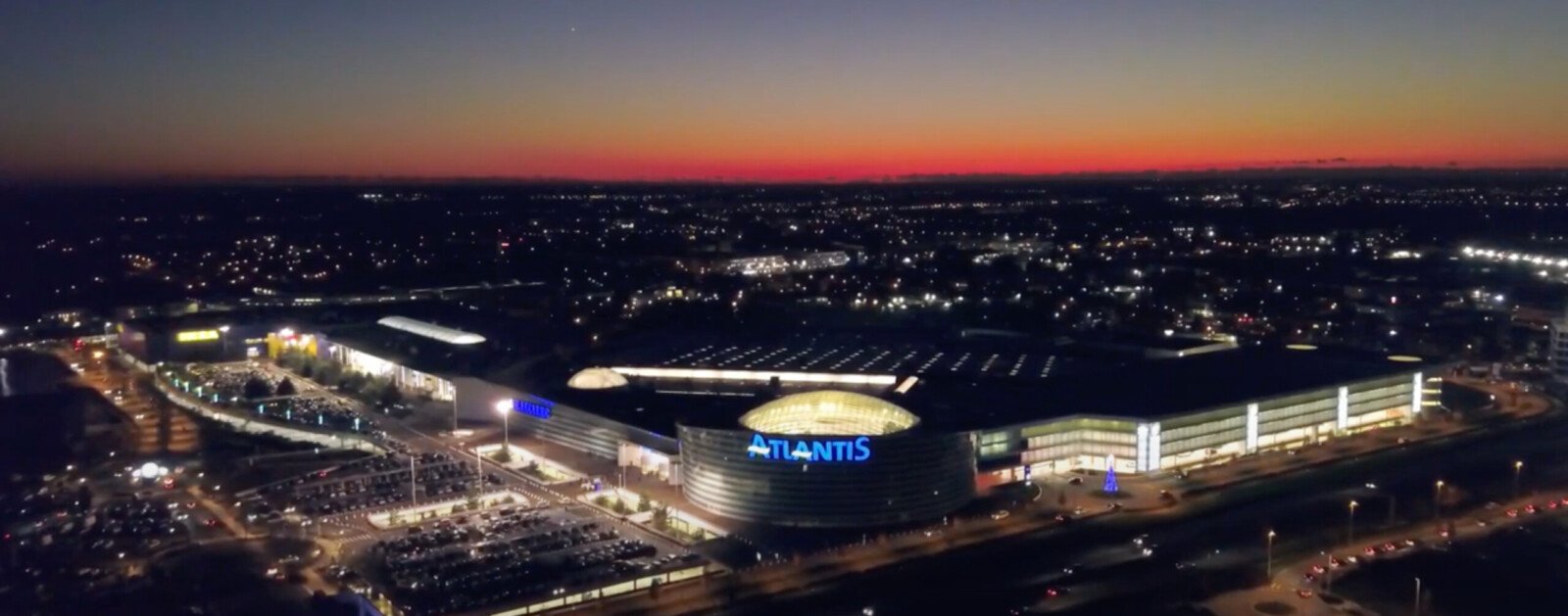 Vue du complexe Atlantis à Saint-Herblain