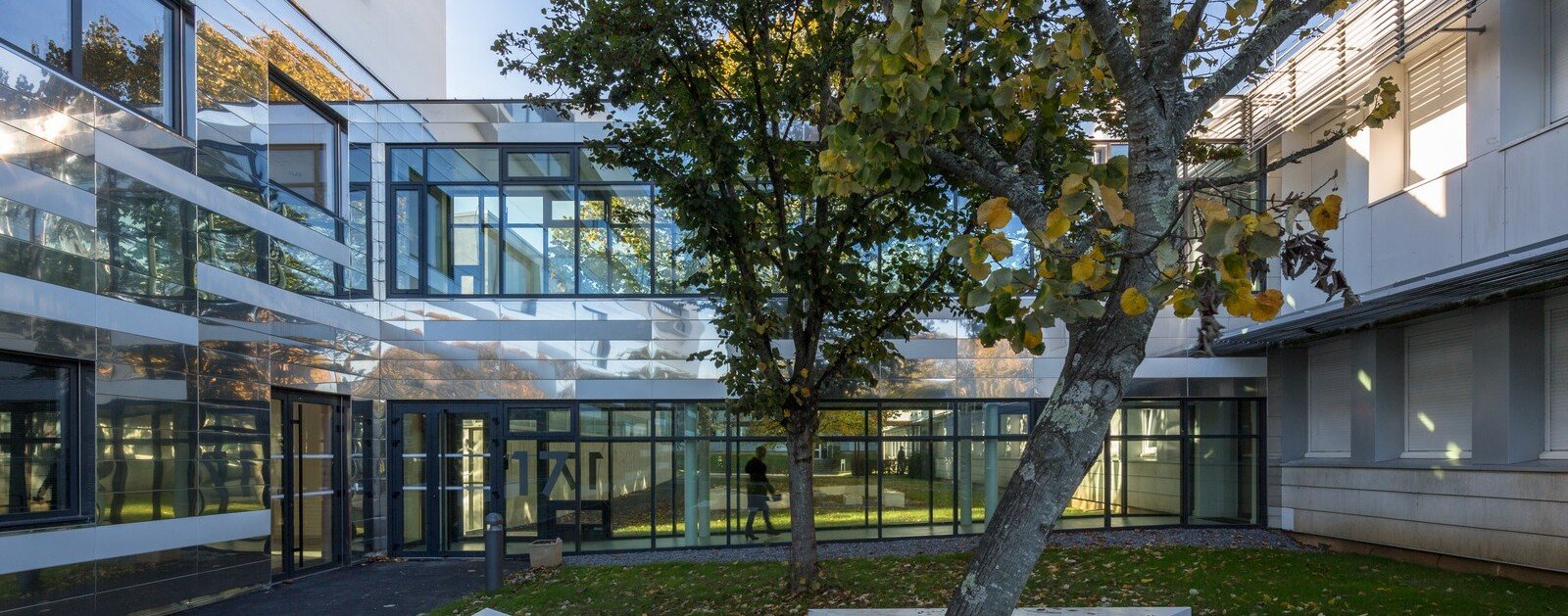 Bâtiments de l’IUT de Saint-Nazaire sur le campus Heinlex