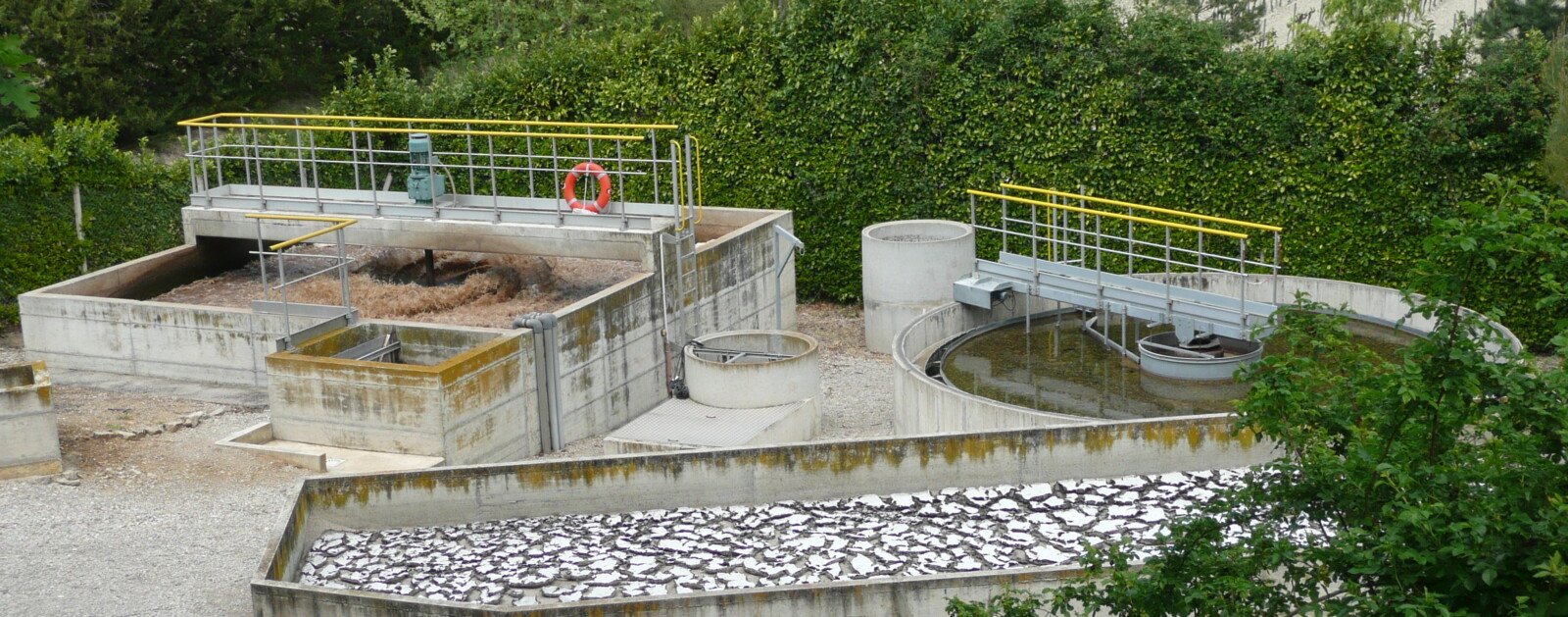 Photo d’illustration d’une station de traitement des eaux usées