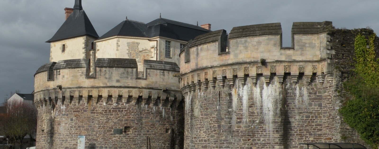 Château d'Ancenis-Saint-Géréon, photographie illustrative du territoire de l'hôpital Erdre et Loire