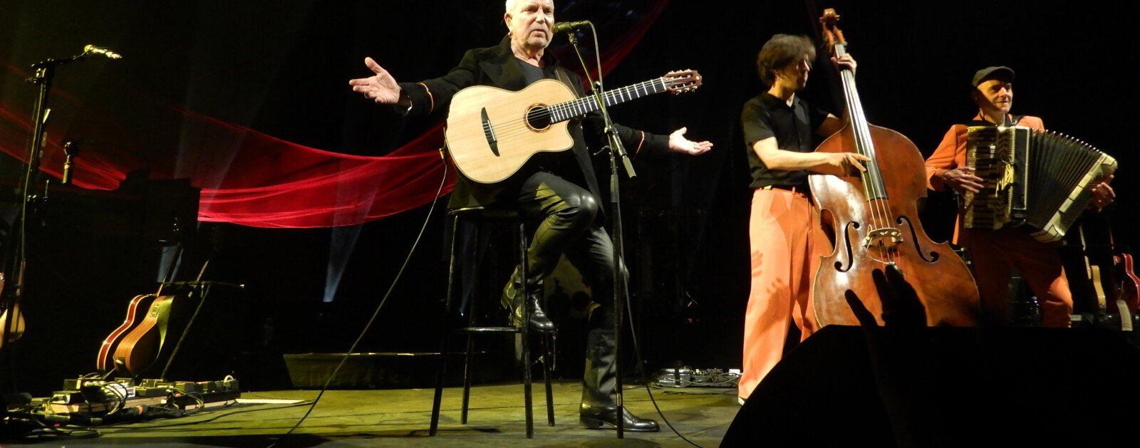 Bernard Lavilliers au Liberté à Rennes le 22 avril 2022, photo d'archive