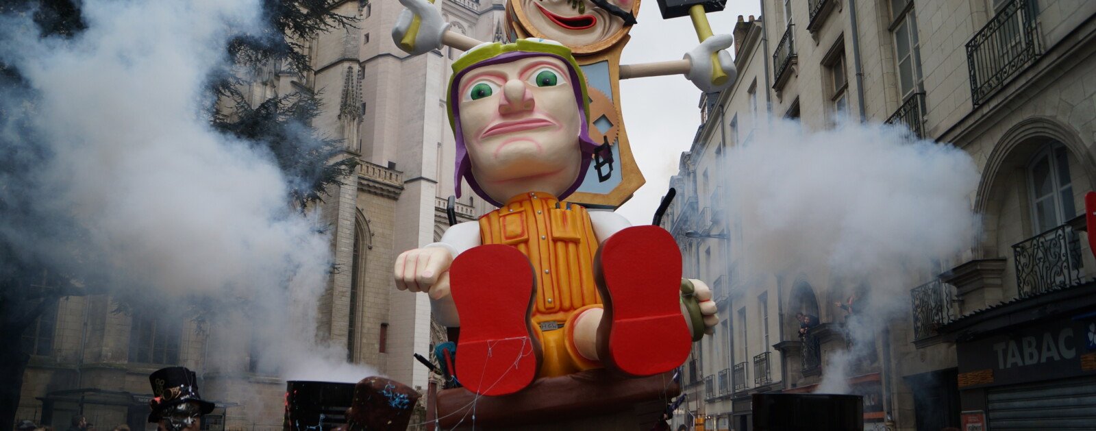 Char du Carnaval de Nantes lors d’un précédent défilé
