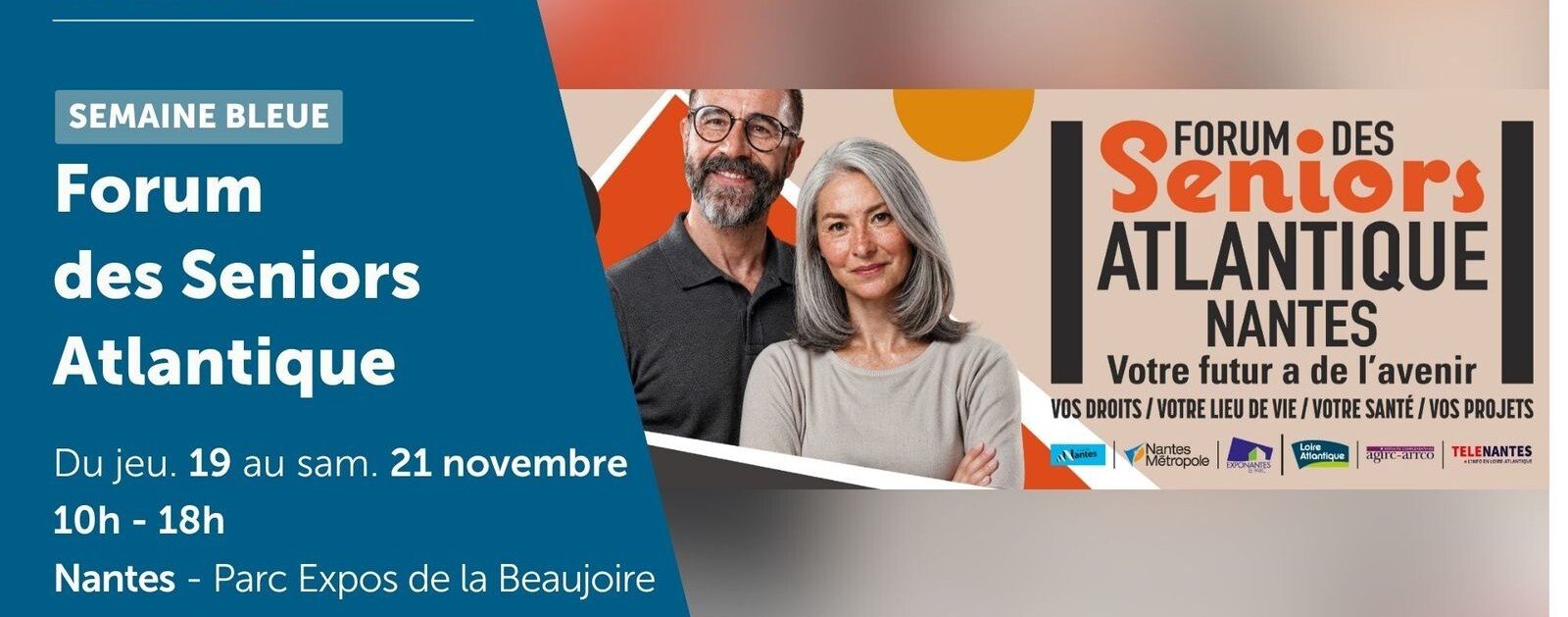 Forum des Seniors Atlantique 2026 au Parc des Expositions de Nantes