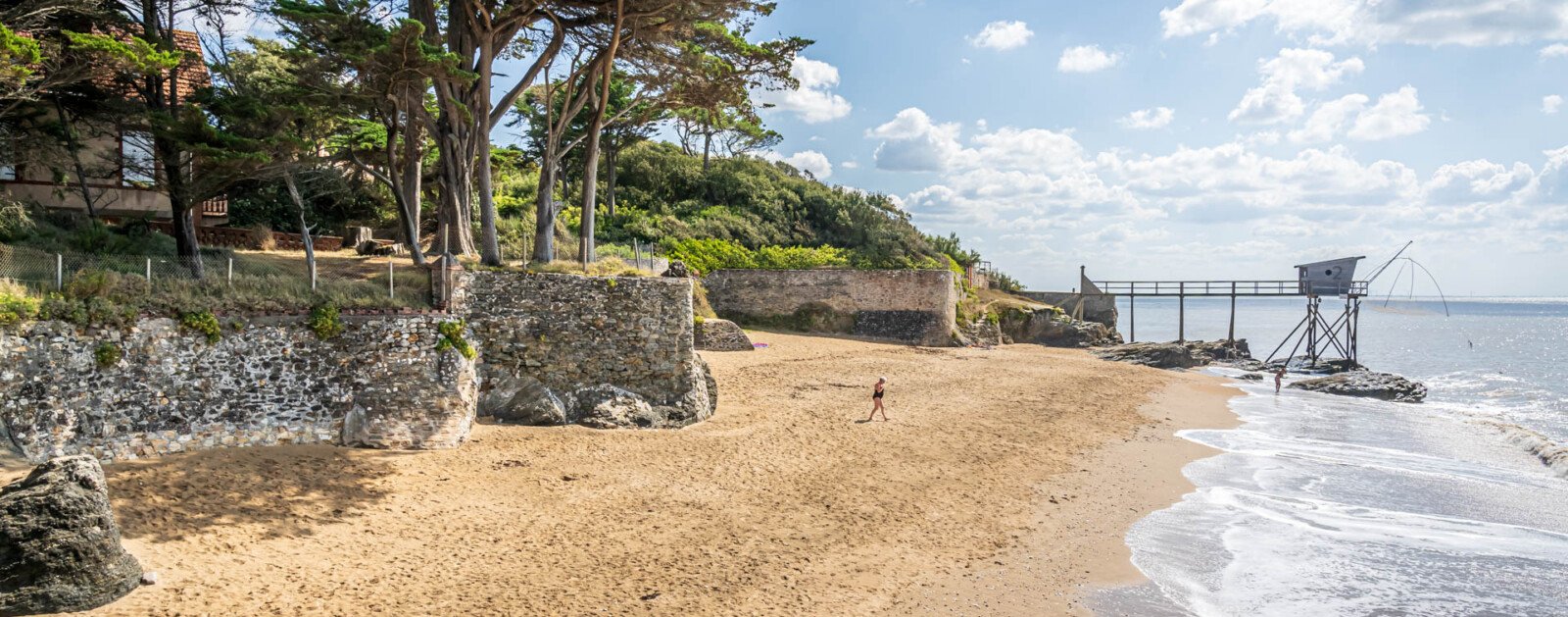 Vue de La Bernerie-en-Retz, commune concernée par le dossier du Pré-Boismain